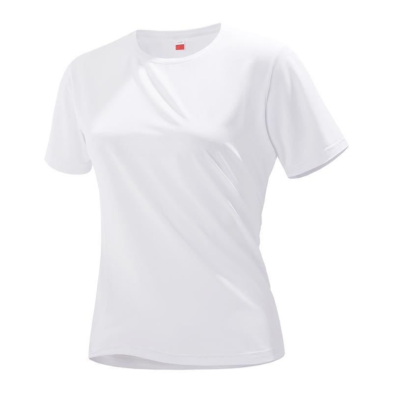 T-shirt Ice Silk Outdoor Quick Drying Short Sleeved Women's Summer Lightweight Round Neck T-shirt