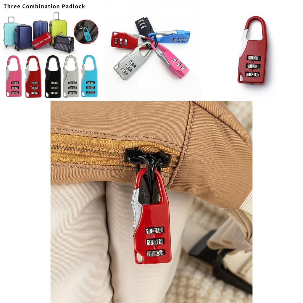 Modern Simple Style Zinc Alloy Small Lock For Luggage And Travel Bags
