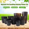 10/20/50Pcs Flower Pots Plant Seedling Pot Succulent Pots Home Garden Decoration Pots For Plants Gardening Supplies