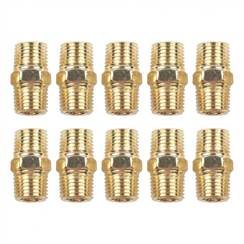 Luftschlauch-Schlauchverbinder Messing-Rohradapter Sechskantnippel Fitting