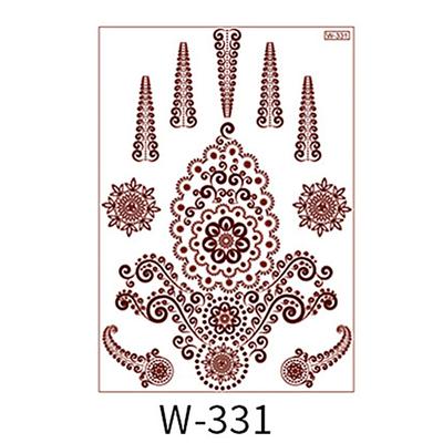 Wasserdichte geometrische temporäre Tattoos, Spitzen-Blumen-Tattoo, übertragbare Tattoos, Aufkleber, temporärer Körperkunst-Aufkleber