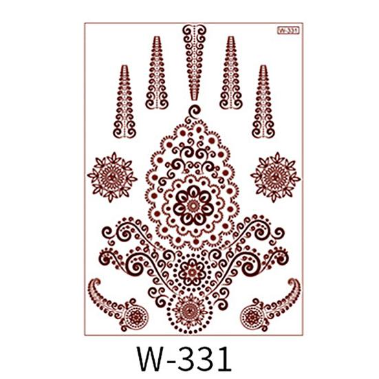 

Водостойкие геометрические временные татуировки, кружевные цветочные татуировки, переносные татуировки, наклейки, временные наклейки для боди-арта