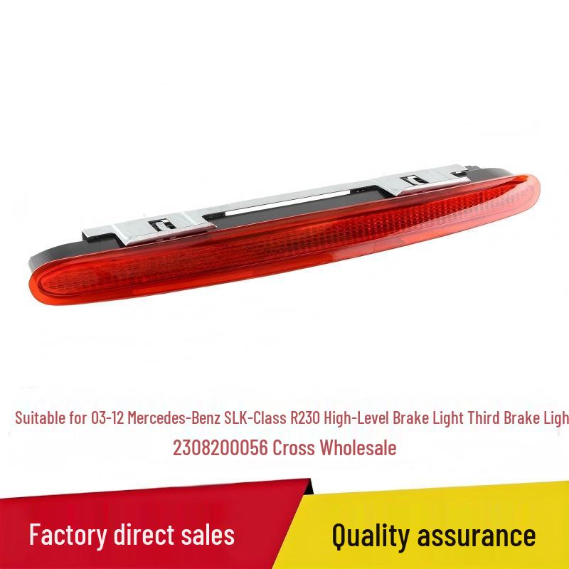 Compatible with 2003-2012 Mercedes-Benz SLK-Class R230 High-Mounted Third Brake Light (Part No. 2308200056).
