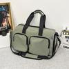 Portable independent bag, leisure travel bag, female messenger, large-capacity sports fitness bag, multi-pocket storage, luggage bag.