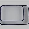 Homeglen Thickened Enamel Serving Tray