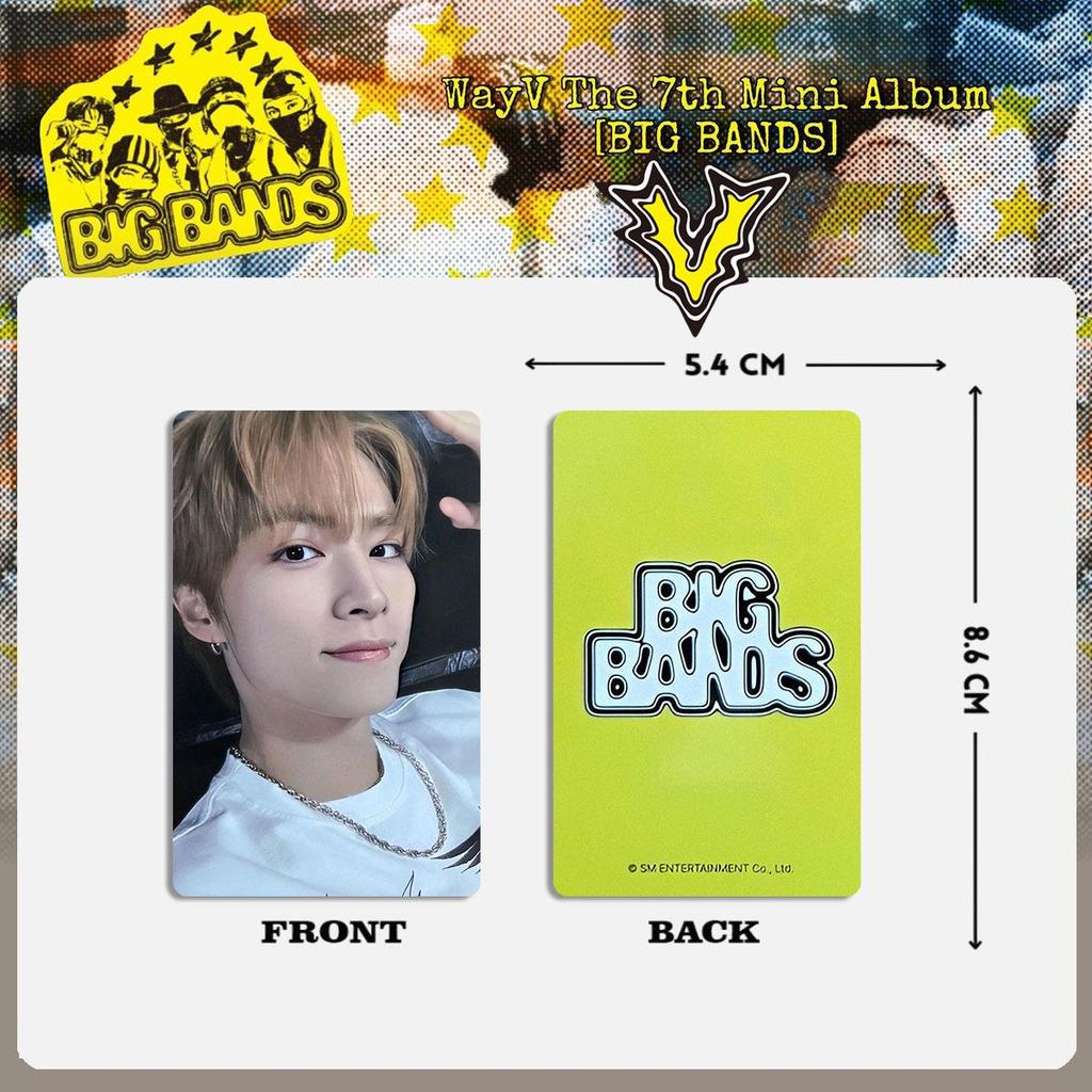 WayV BIG BANDS Album Photocards & Bonus Random Cards