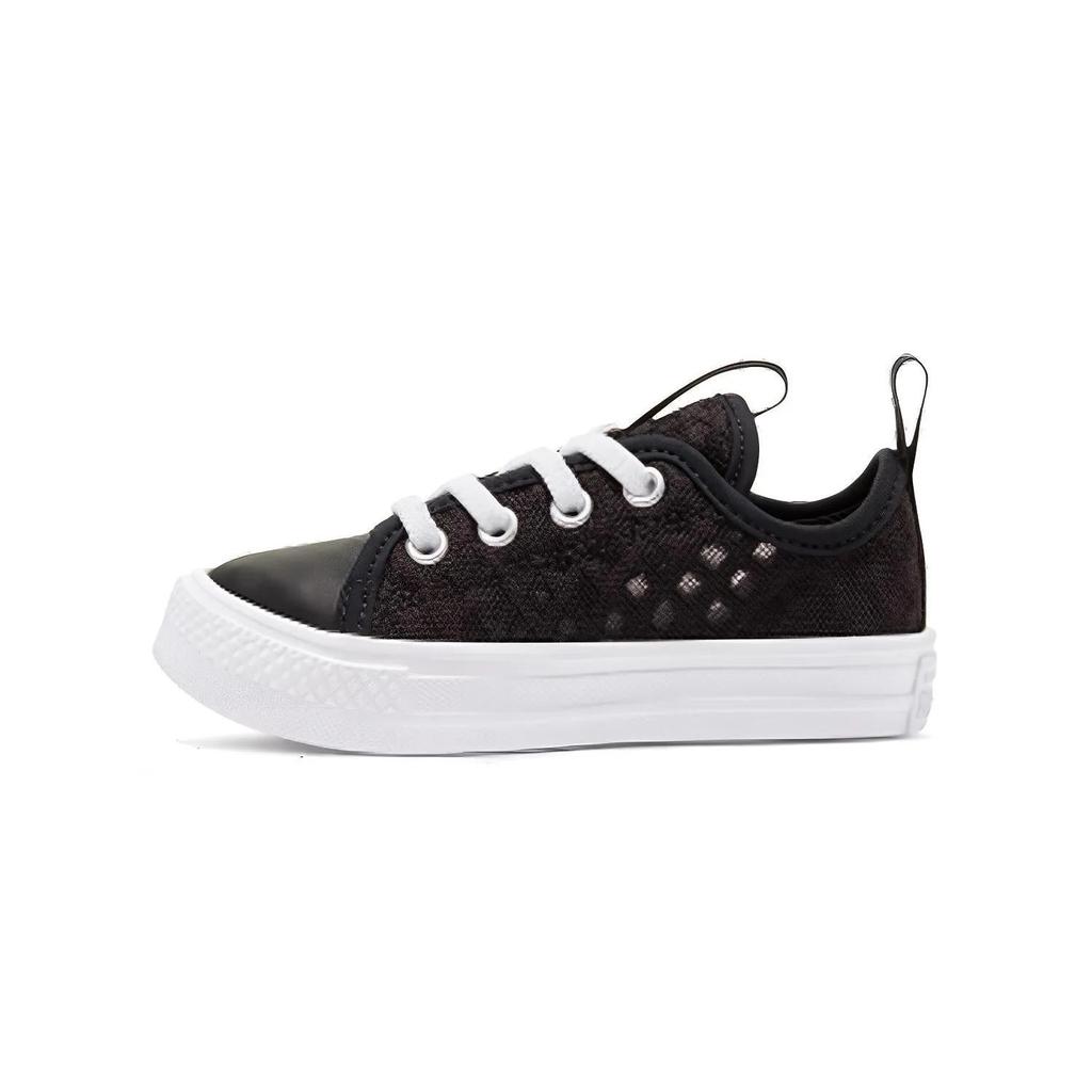 Converse All Star Superplay Low top Canvas Shoes Black Infant Toddler (Unisex) Toddler Shoes 767559C