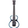 Vox VFU-1 Concert Ukulele Low-G Flame Maple Trans Blue with Headphone Jack AUX Input and Built-in Effects