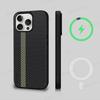 Fiber Texture For IPhone 17 Air 16 E 15 14 13 12 11 Pro Max Plus PC Shock TPU Cover For Magsafe Phone Cover