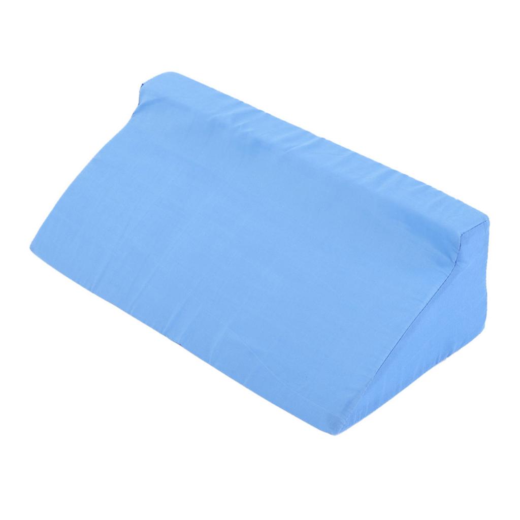 Cuscino in Schiuma con Copertura Lavabile Supporto Gambe Schiena Lombare (blu)