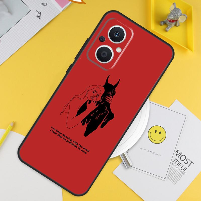 Satan Nun Devil Girl For OPPO Reno 14F 13F 12F 11F 13 12 11 10 14 Pro 7 8 Lite 8T OPPO Find X5 X6 X8 X9 Pro Case