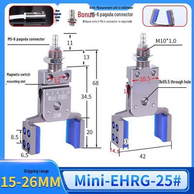 Jundingying Mini Pneumatic Robotic Arm Clamp