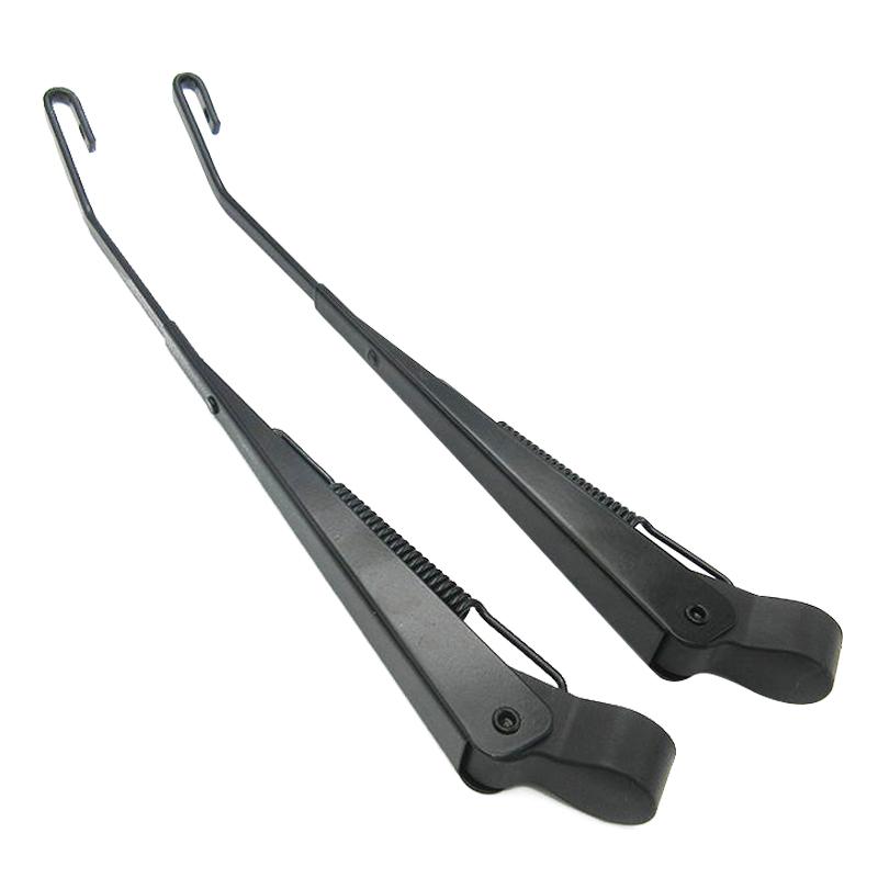 2X Car Front Right Windscreen Windshield Wiper Arm for Land Rover Defender RHD All Model 02-16 Black Autopart Accessories OEM
