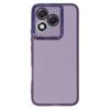 For Honor 400 Lite 5G TPU Case WANLONFENG DKSM Series Electroplated Frame Back Cover with Tempered Glass