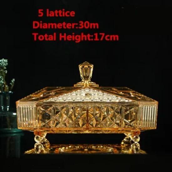 

Фруктовая ваза для сухих конфет, сахар, закуски, орехи, арахис, консервная банка, коробка с крышкой, пластиковый поднос для безделушек, прозрачная акриловая тарелка