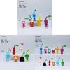 Entzückende Pikmin Cartoonfigur Spielperipherie Pvc-Material Für Ausstellung Und Geschenke