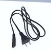 8-förmiges US/China-Standard-Netzkabel mit zweipoligem amerikanischem Stecker