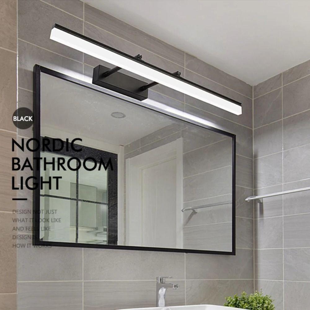 9W 40CM Makeup Mirror Light No-Drill Vanity Mirror Light Bathroom Mirror Lamp  Washroom