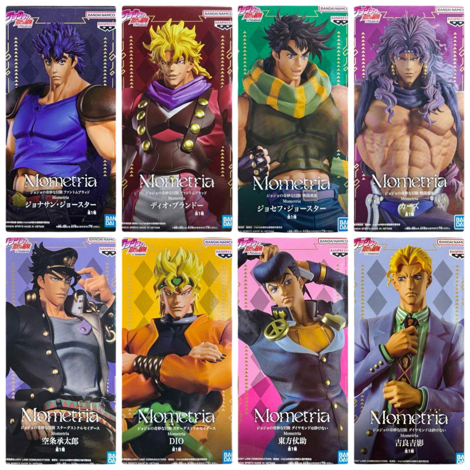 JoJos Bizarre Adventure Mometria 8 Types Set Japan figure Vintage Retro Rare