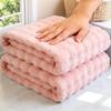 Wasart Luxury Faux Fur Throw Blanket 150X200 Non-Shedding Super Soft Fluffy Home Decor Blanket For Couch Sofa Bed Autumn Winter