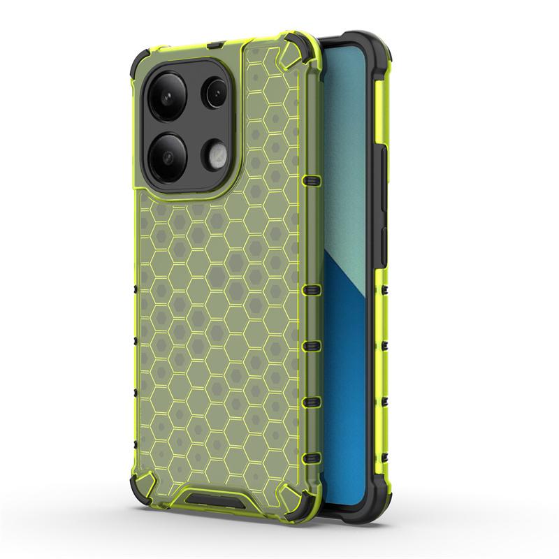 For Xiaomi Redmi Note 13 4G Case Luxury Transparent Shockproof Armor Cases for Redmi Note13 4G 6.67" Back Cover Fundas
