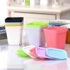 Candy Color Mini Basin Square Flower Pot Succulent Plant Trays DIY Transplant Flowerpot Planters Grow Pot Home Office Decor