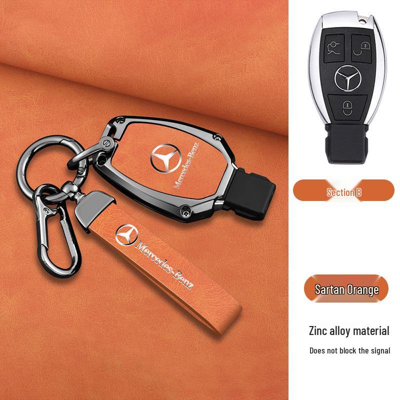 Luxury Mercedes Key Cover for C260L, C200L, GLC300L, E300L & 2024 S-Class