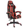 Day and Night - Day and Night Black and Red Faux Leather Gaming Chair