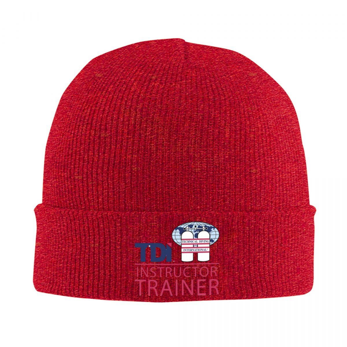 

Scuba Diving International SDI Warm Knitted Cap Fashion Bonnet Hat Autumn Winter Outdoor Beanies Hats for Men Women Adult One Size