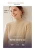Women's Thickened Cashmere Knit Sweater: Vertical Stripes, Long Sleeves, Solid Color Pullover - Perfect for Layering