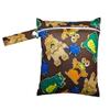 20x25CM Cartoon Print Waterproof Storage Bag - Single Pocket, Wet/Dry, for Baby Stroller