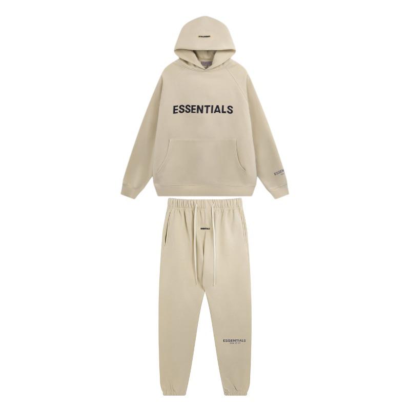 ESSENTIALS Hanorac supradimensionat unisex cu litere reflectorizante 3D