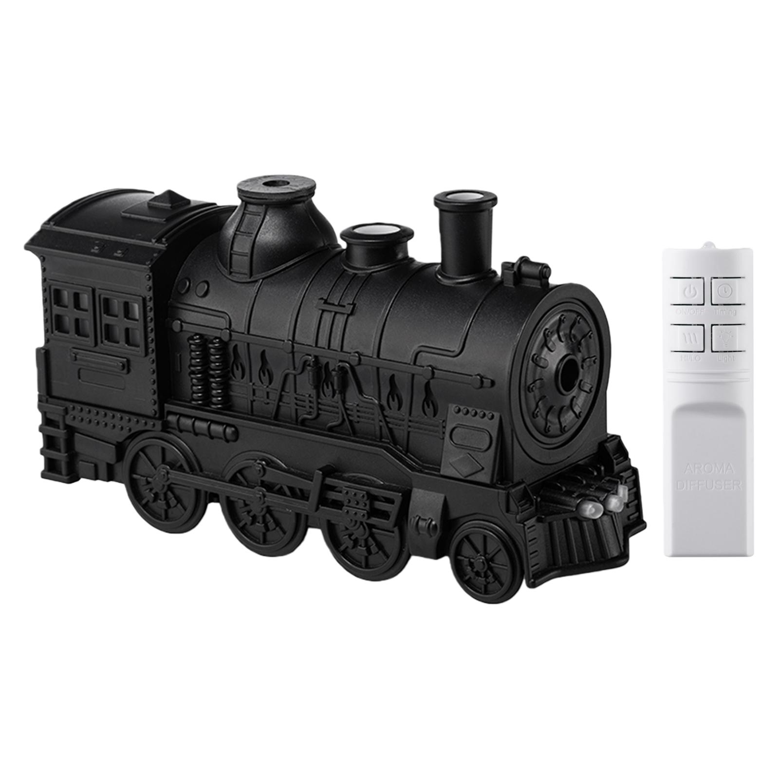

Air Humidifier Creative Vintage Train Shape Aroma Diffuser Jellyfish Spray with Remote Control for Essential Oil Aromatherapy