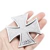 Car Styling 1813 Cross Badge Decoration Metal Sticker for Chevrolet Lada Cadillac Renault Toyota Suzuki Nissan Volvo Ford Jaguar R4