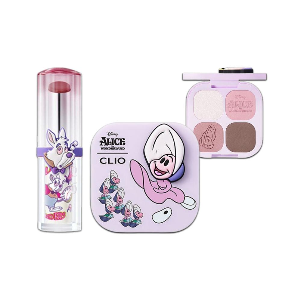 

[Коллаборация с Алисой] CLIO Pro Eye Palette Cube + Glam Balm Специальный набор (04 Устрица во сне + 007 Роза-Муза) 04 Oyster in Dream + 007 Muse Rose