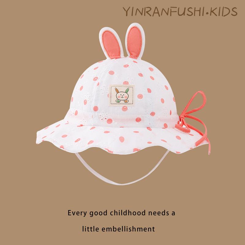 Thin Princess Spring Infant Fisherman Hat Sun Hat Sun Protection Hat Baby Baby Hat Cotton Sun Protection Cloth Sun Protection Women