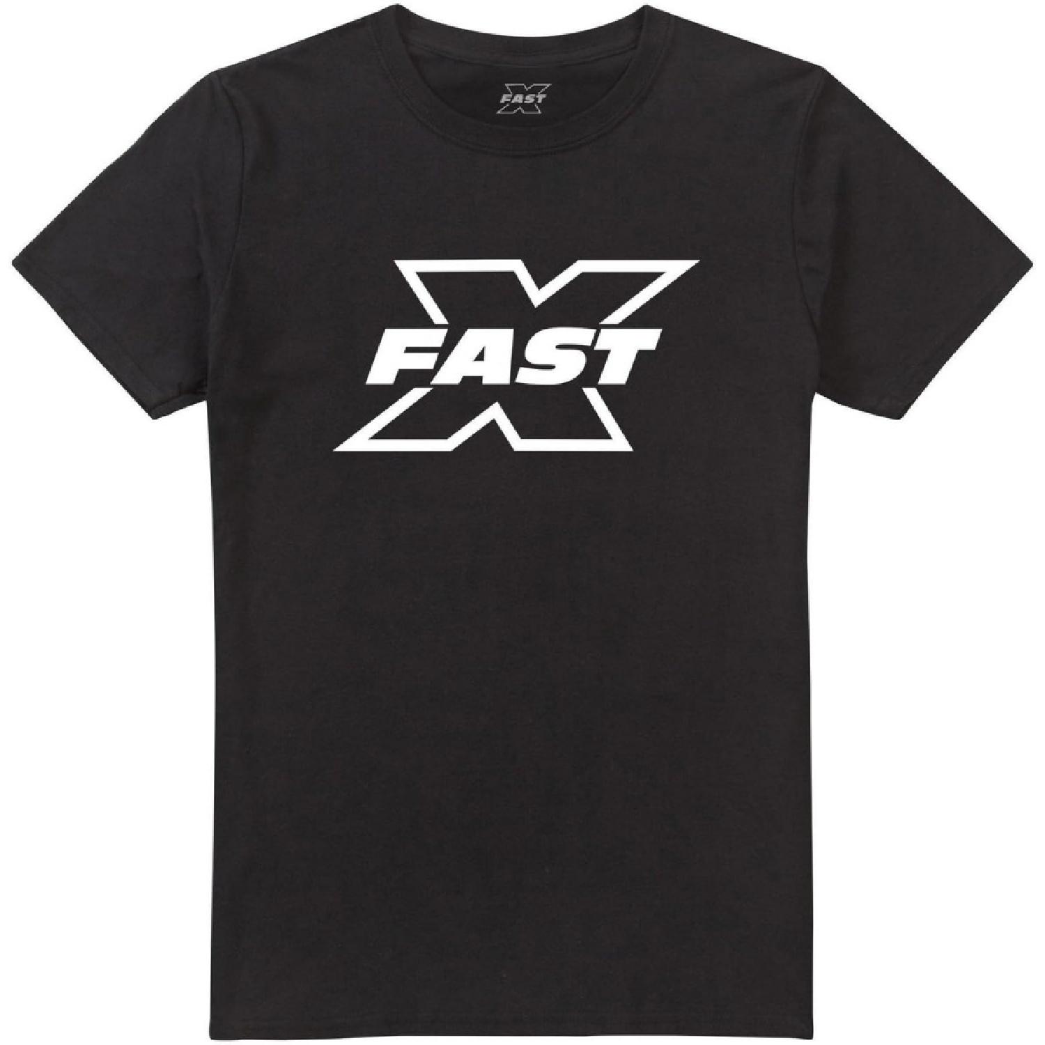 Мужская футболка Fast & Furious Fast X с монохромным логотипом S
