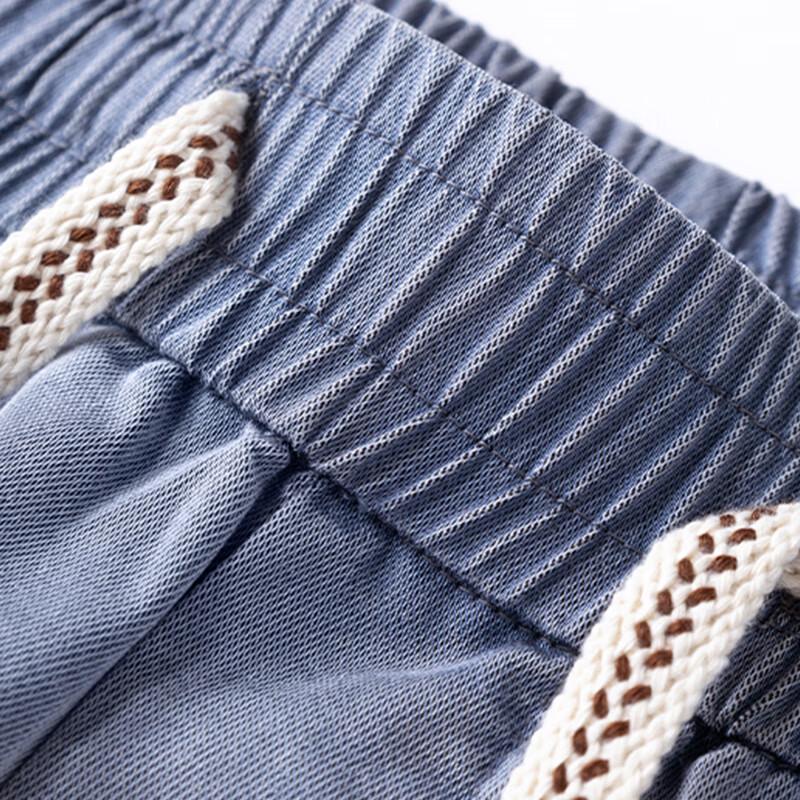 MaoRen Men's Summer Casual Straight-Leg Jeans