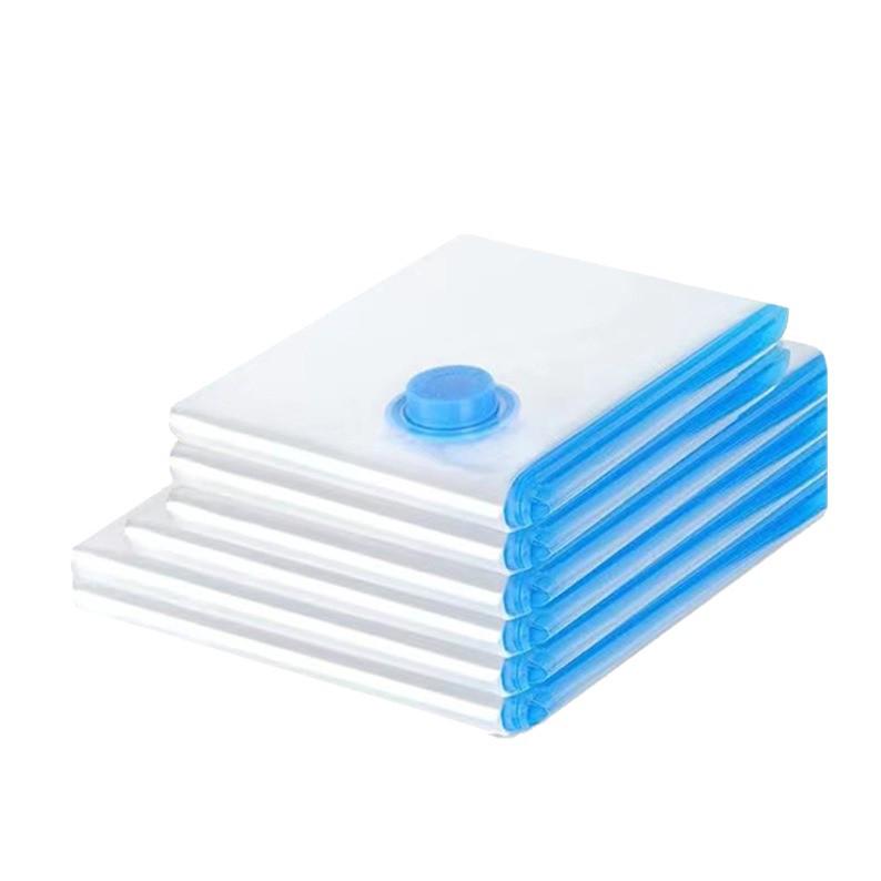 Blue Edge Vacuum Compression Storage Bag for Quilts and Clothes