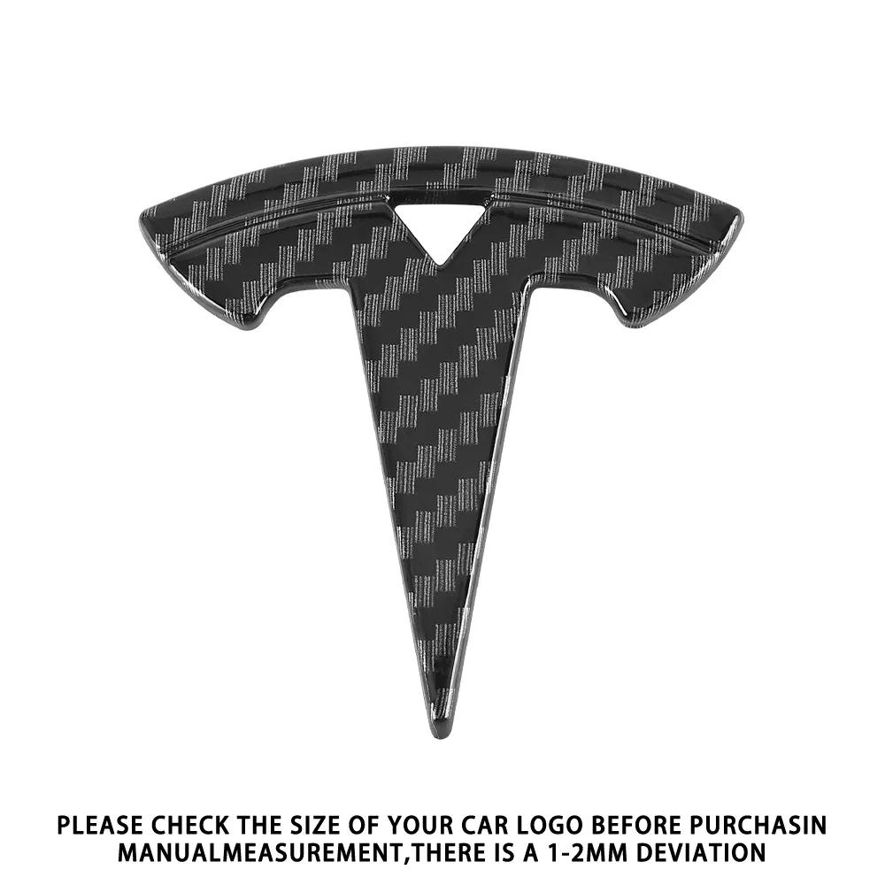 Autoaufkleber Tesla ABS Auto Lenkrad Mittelplakette Aufkleber Innenraum Auto Dekoration Aufkleber für Tesla Model 3 Model S Model X Y