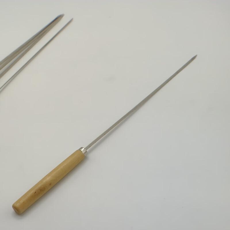 OEING Wooden Handle Barbecue Skewers