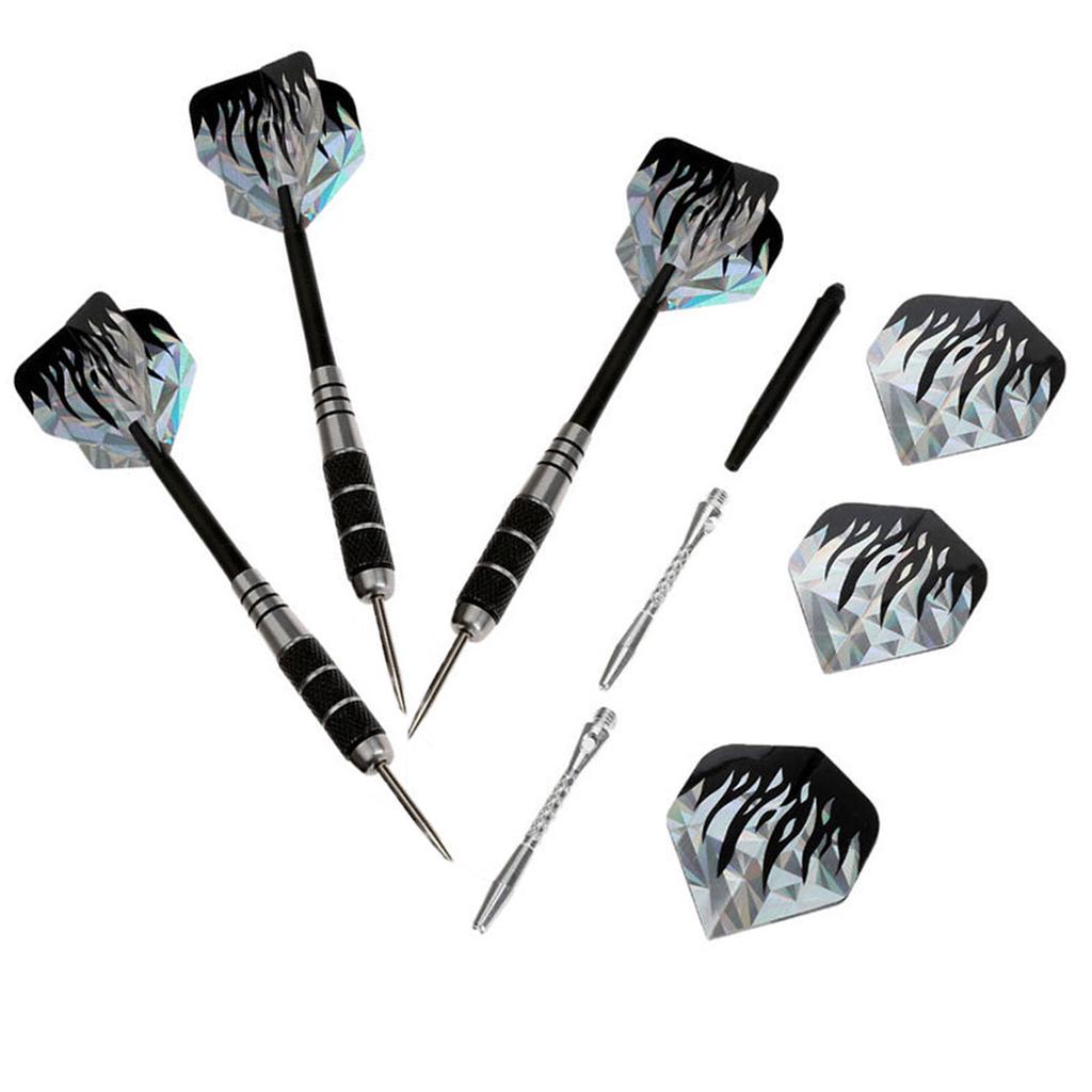 3x Professional Competition Steel Needle Tip Darts Set With Case Flights Stems! 3x Professional Competition Steel Needle Tip Darts Set With Case Flights Stems!