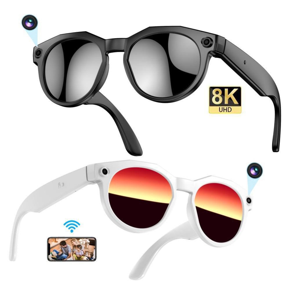 Smart AI Voice Control Glasses with Bluetooth Music, Translation, and 800W Camera