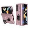 Odolné pouzdro Hinge Protection Phone Armor pro Samsung Galaxy Z Fold 8 Ultra / 7 6 5 s 360° magnetickým kroužkem a stojánkem