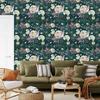 Vintage Peonies Wallpaper for Living Room and Bedroom 50x1000