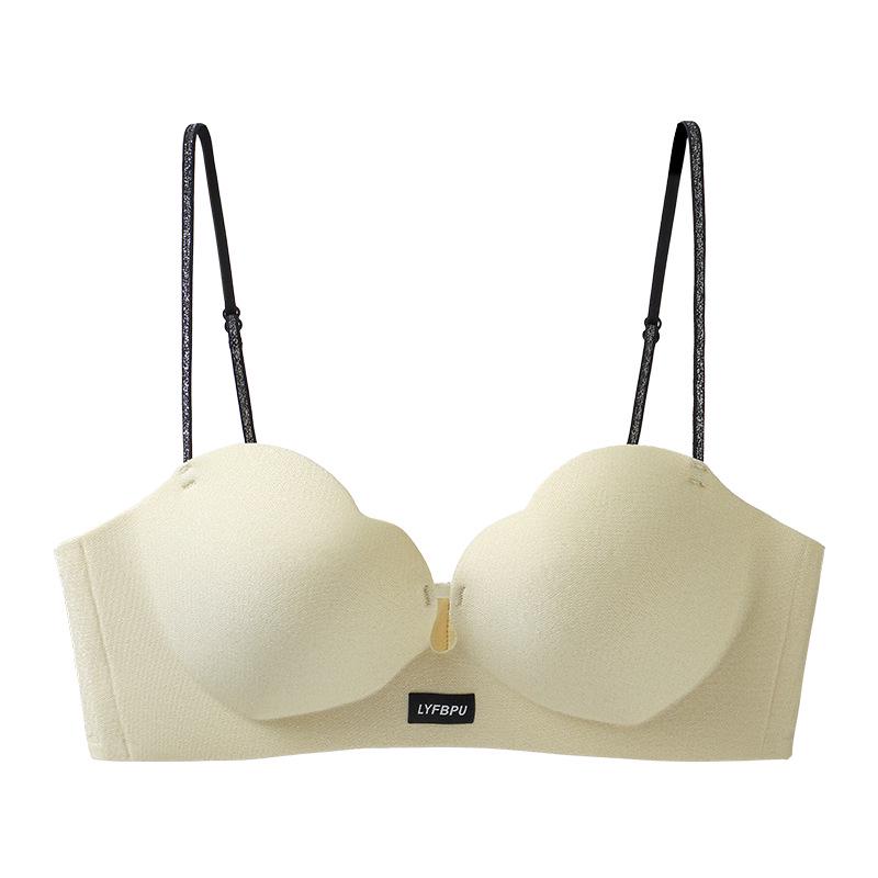 Premium Seamless Push-Up Rhinestone Petal Bra for Women – Enhances Small Bust and Prevents Sagging