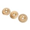 3Pcs Wood Carving Discs High Carbon Steel Angle Grinder Disc for Angle Grinder Cutting Grinding and Shaping Wood