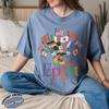 202526 Summer Fashion Tshirt Y2k  Hat Printed 100 Cotton Printed Tshirt Unisexs Loose Tshirt