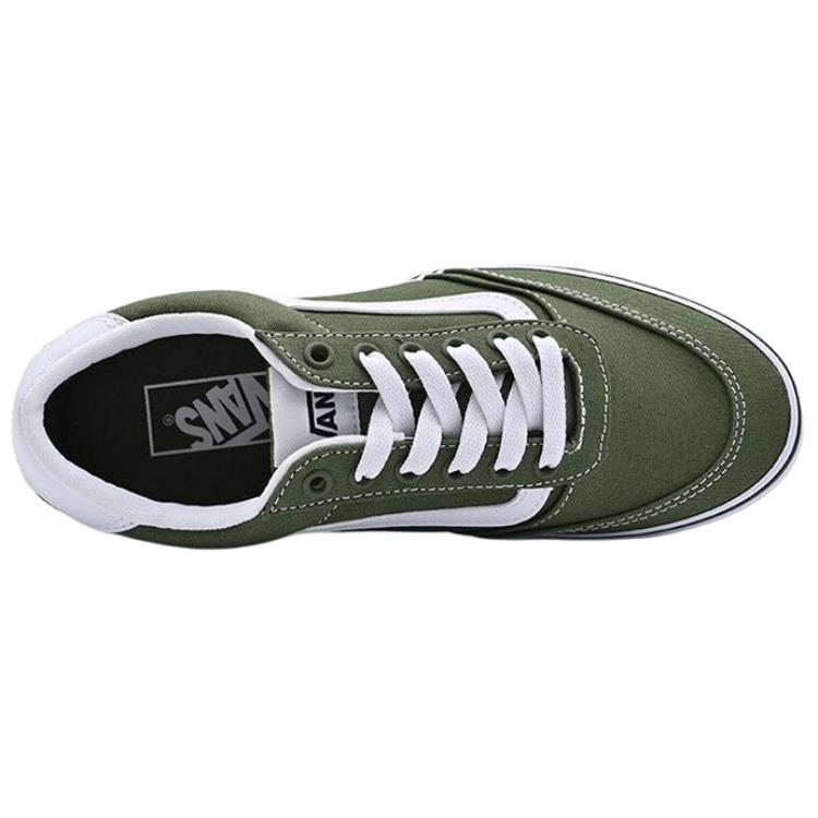 Vans Brooklyn LS Skateboard Shoes Men's Low top Green VN000D7QEN6