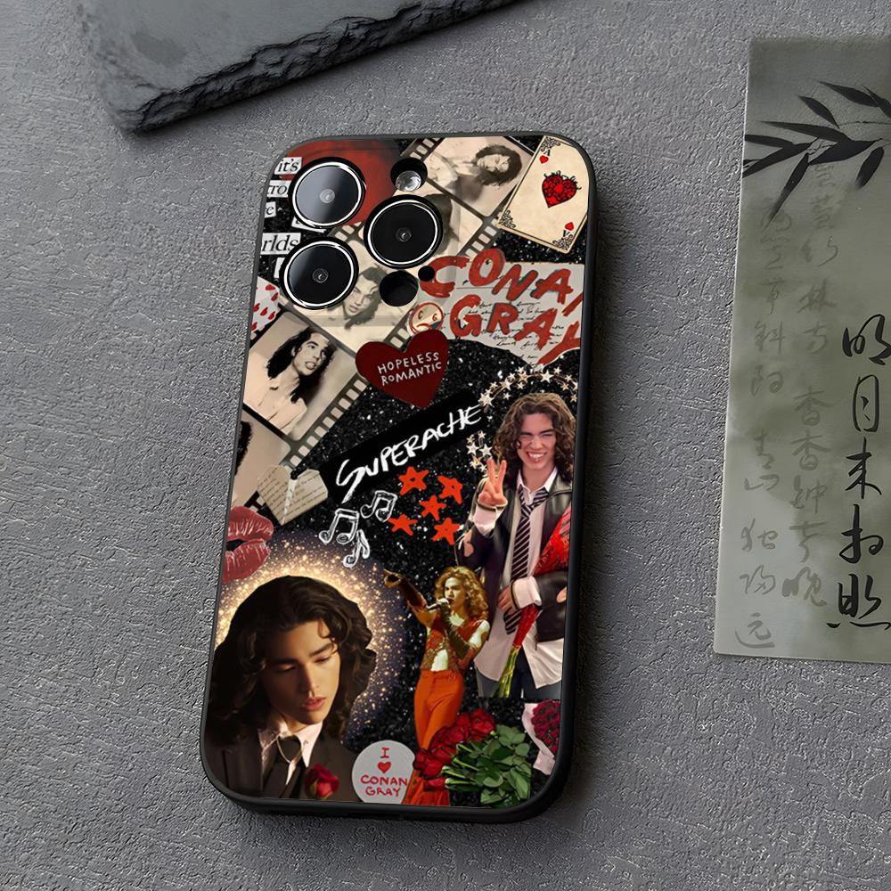 

Conan Gray Singer Superache Phone Case Funda For Iphone 13 17 16 11 15ProMax 14 12 Pro Xs Max Mini Xr X 7 8 6 6s Plus Covers iPhone 15 Pro Max